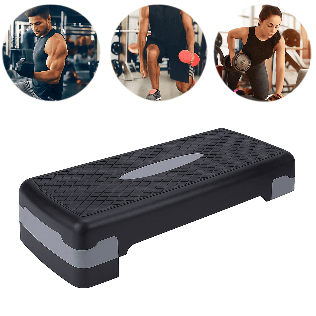 Gym Exercise Foot Pedal Adjustable Cardio Pedal Exerciser Non-slip Stable 200KG Load-bearing Portable Fitness Equipment