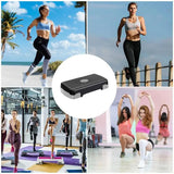 Gym Exercise Foot Pedal Adjustable Cardio Pedal Exerciser Non-slip Stable 200KG Load-bearing Portable Fitness Equipment
